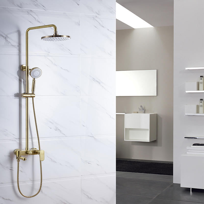 hudor-scamandre-sc008-colonne-de-douche-dor-bross-laiton image 3
