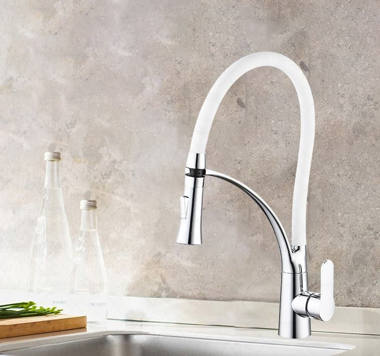 hudor-argolide-806-mitigeur-cuisine-chrom-douchette-extractible image 2