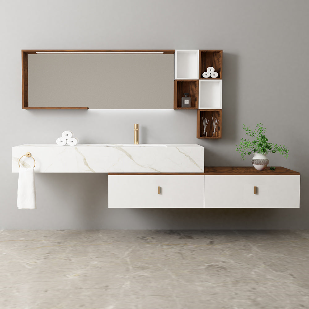 hudor-cw20008-meuble-salle-de-bain-suspendu-dor-bross-vasque image 1