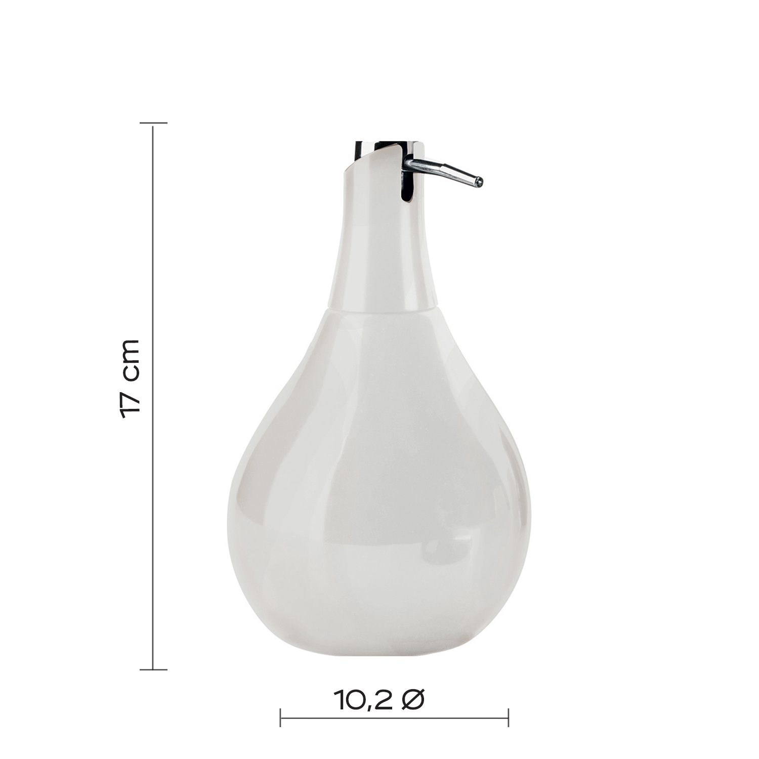 gedy-azalea-distributeur-de-savon-blanc-poser image 2