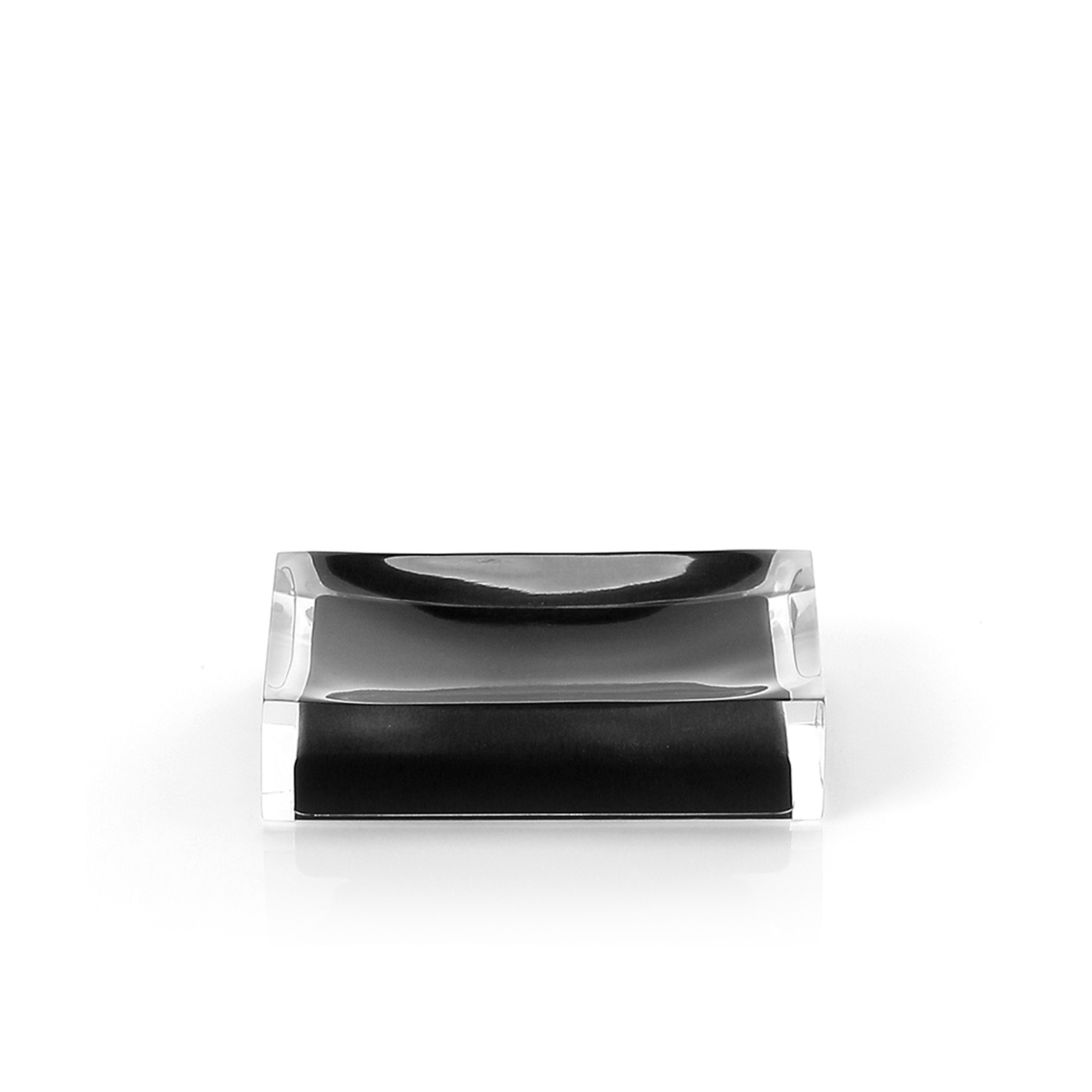 gedy-rainbow-porte-savon-noir-poser-salle-de-bain image 3