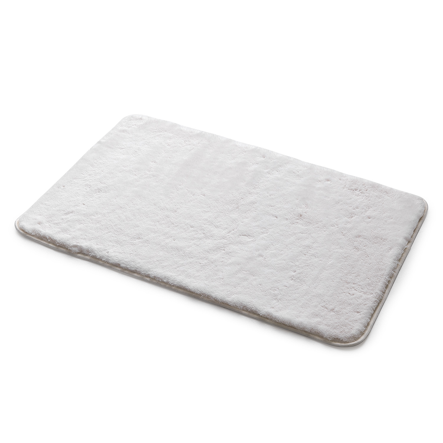 gedy-fuzzy-tapis-de-bain-50x80-blanc-doux image 1