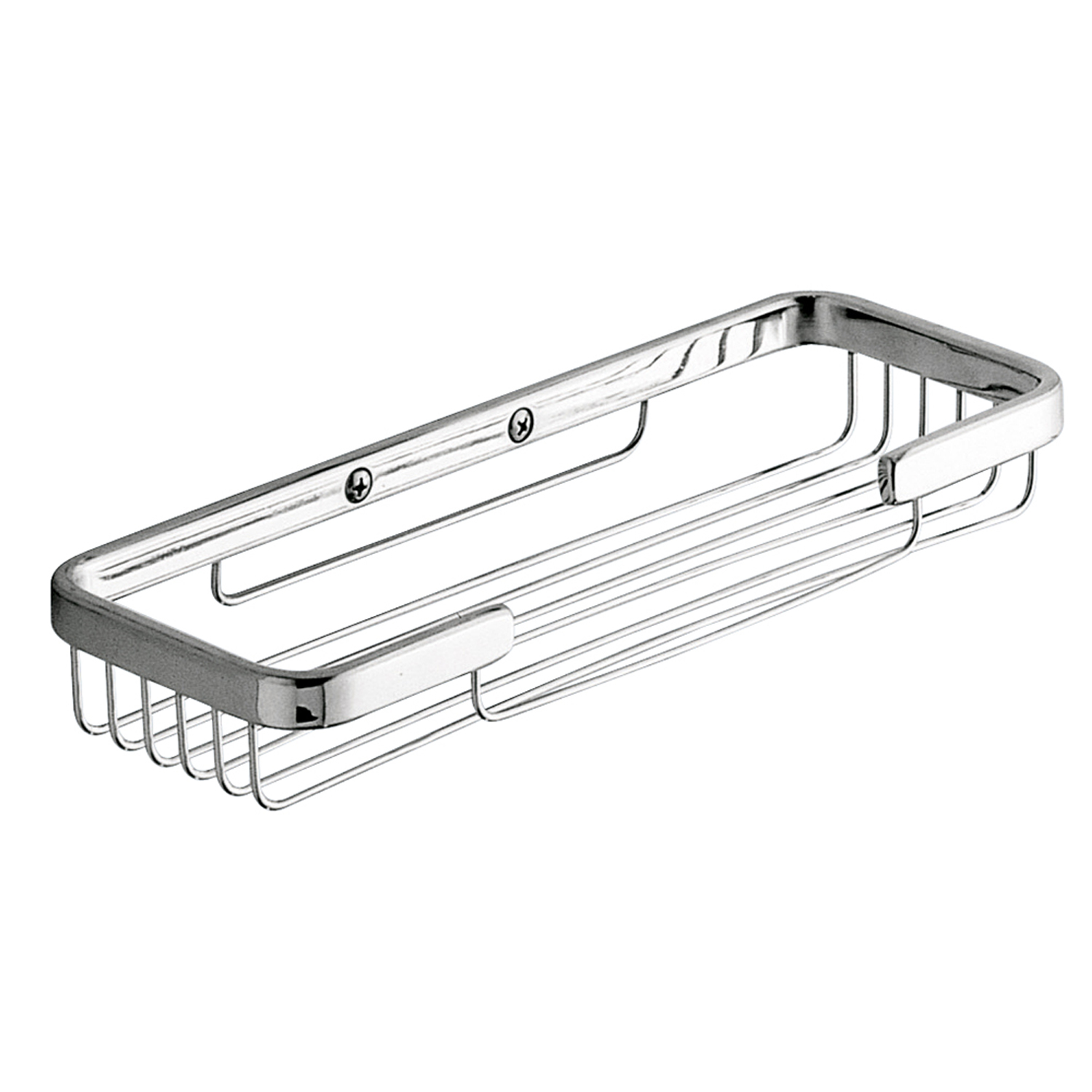 gedy-augustus-panier-douche-fil-chrome-rectangulaire image 1