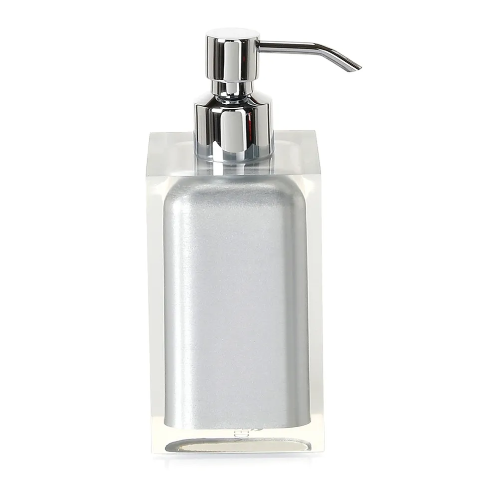 gedy-rainbow-distributeur-savon-liquide-argent image 1
