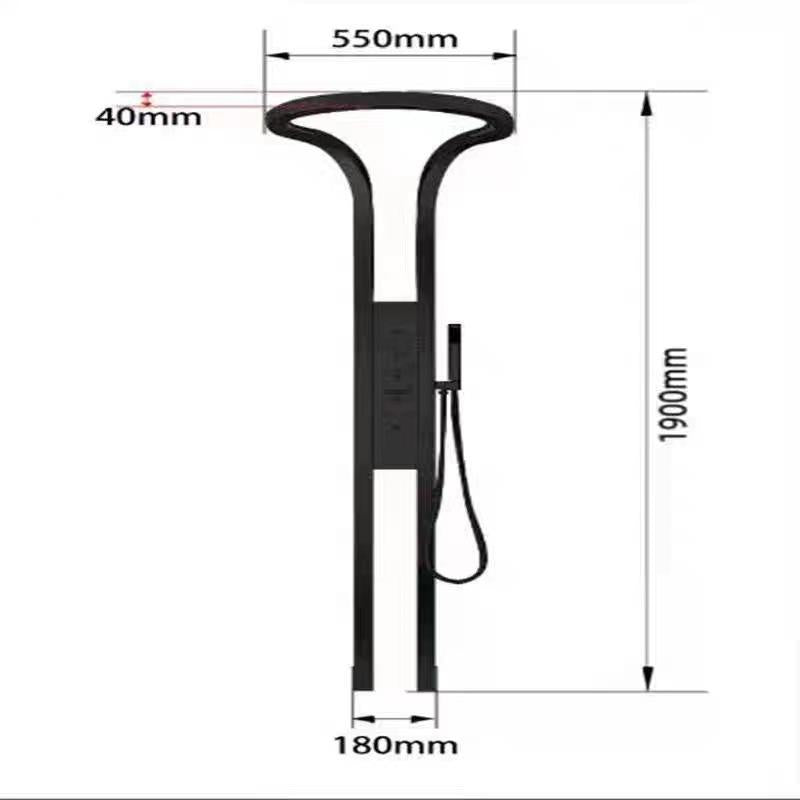 hudor-rymanthe-0005-colonne-douche-chrom-2200-mm image 6