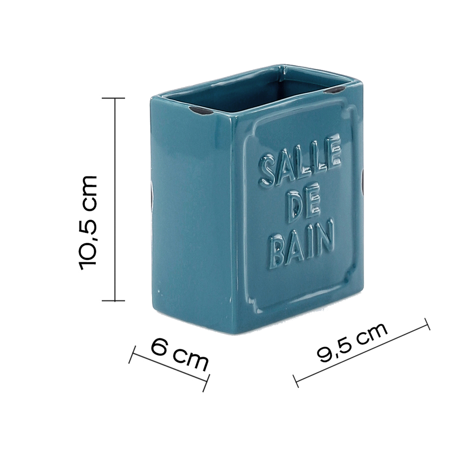 gedy-vivienne-porte-brosse-dents-gobelet-bleu-poser image 2