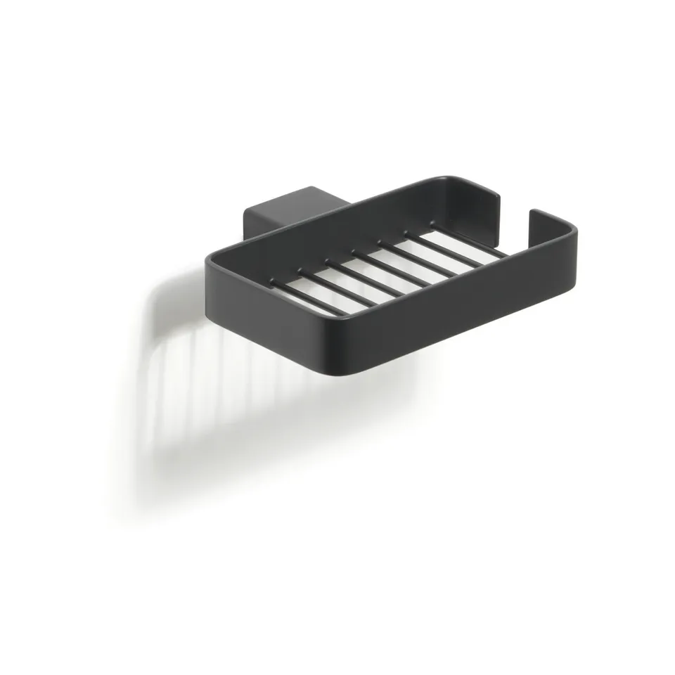 gedy-lounge-porte-objets-douche-fil-noir-mat image 1