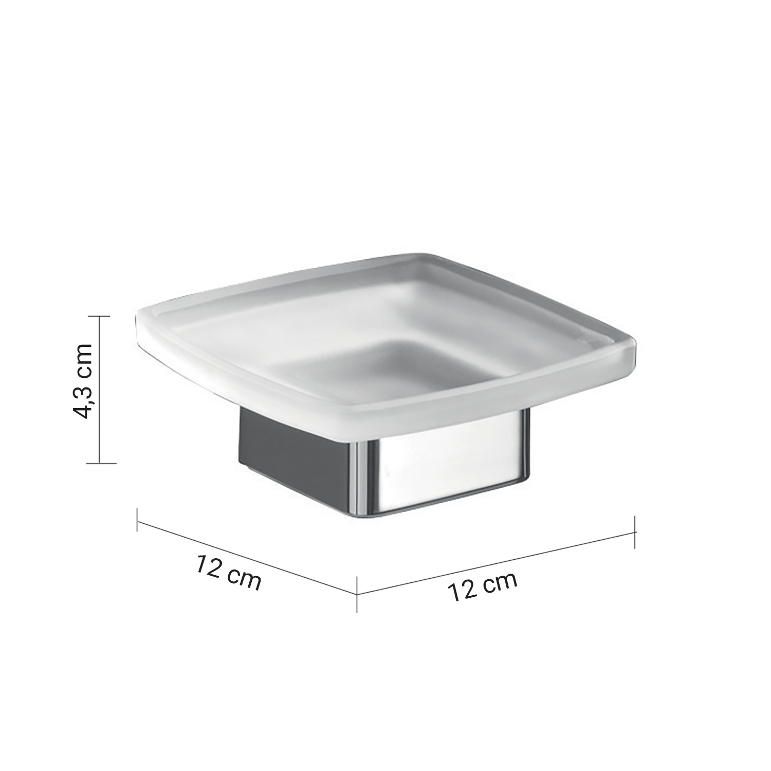 gedy-lounge-porte-savon-poser-chrome image 2