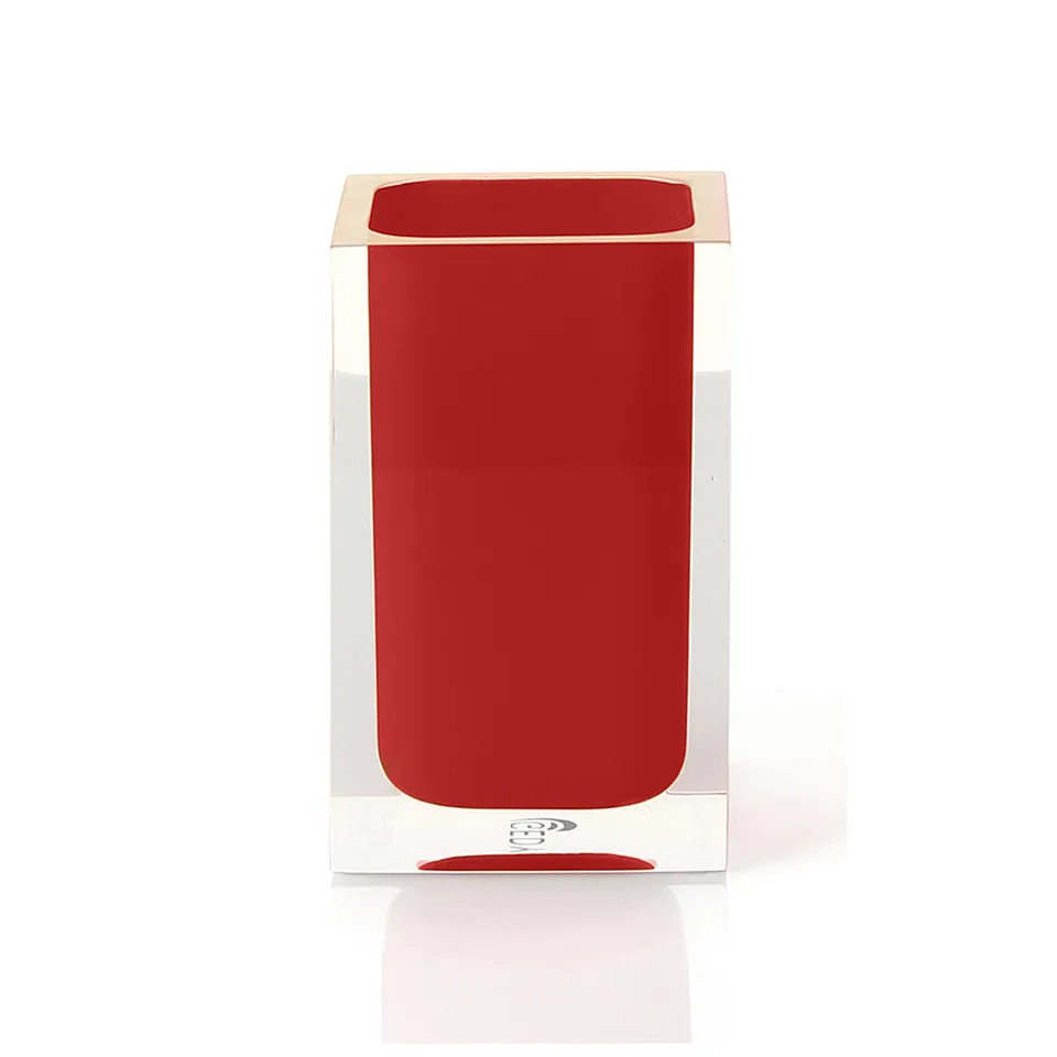 gedy-rainbow-porte-brosse-dents-rouge image 1
