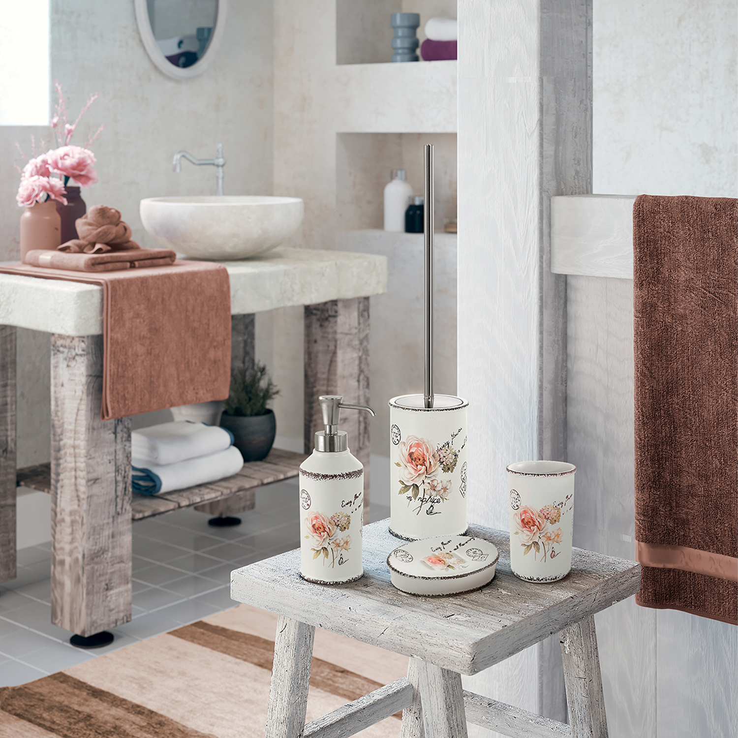 gedy-clothilde-porte-brosse-dents-blanc-poser image 3