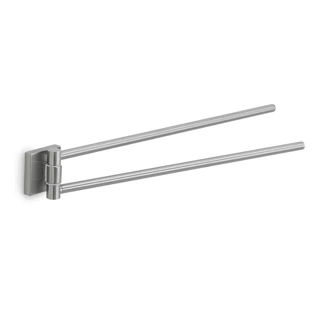 gedy-fuji-porte-serviette-r-glable-finition-bross-e image 1
