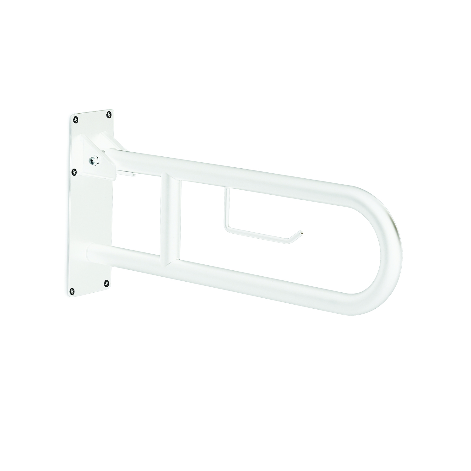 gedy-contract-snug-barre-d-appui-repliable-blanc-porte-rouleau image 1