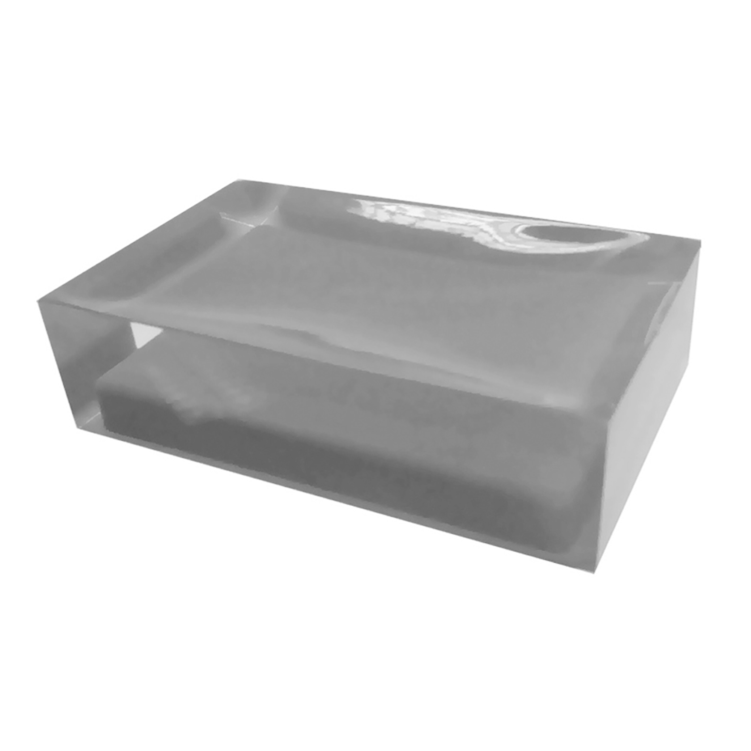gedy-rainbow-porte-savon-argent image 5