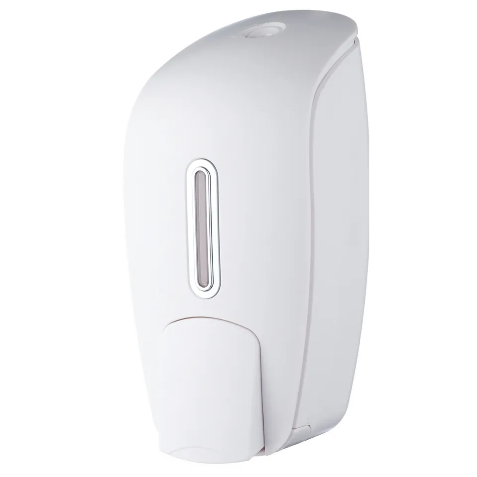 bisk-f1-distributeur-de-savon-mural-1000-ml-blanc image 1
