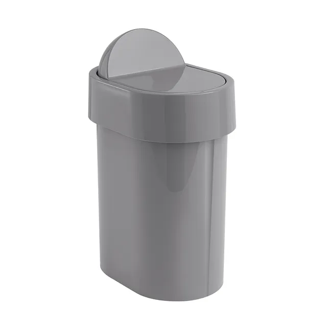 gedy-junior-poubelle-gris-salle-de-bain-wc-plastique image 1