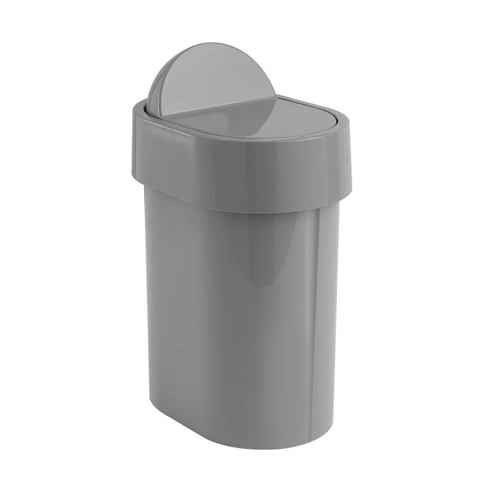 gedy-junior-poubelle-gris-salle-de-bain-wc-plastique image 1