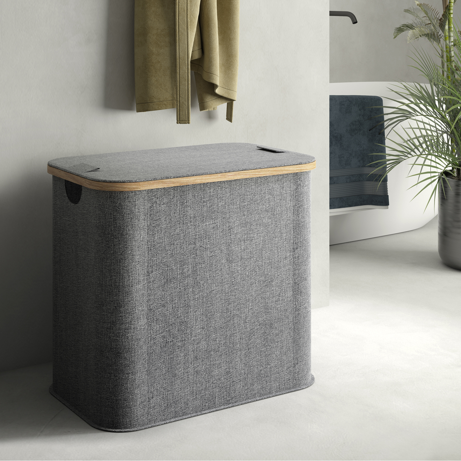 gedy-yoshi-panier-linge-87l-gris image 3