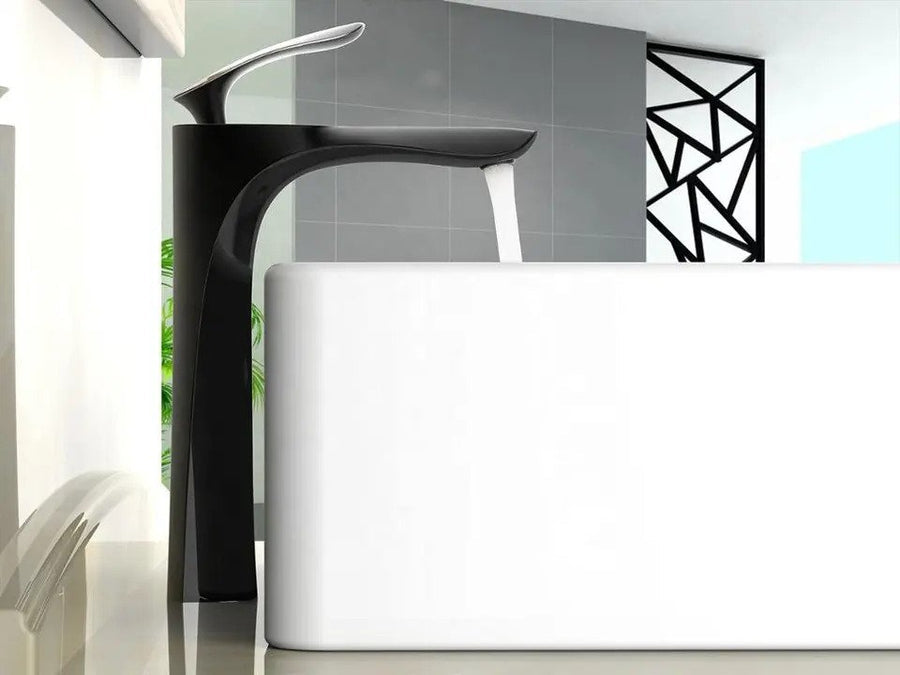 hudor-c-phise-205-robinet-lavabo-sur-lev-noir-mat image 2
