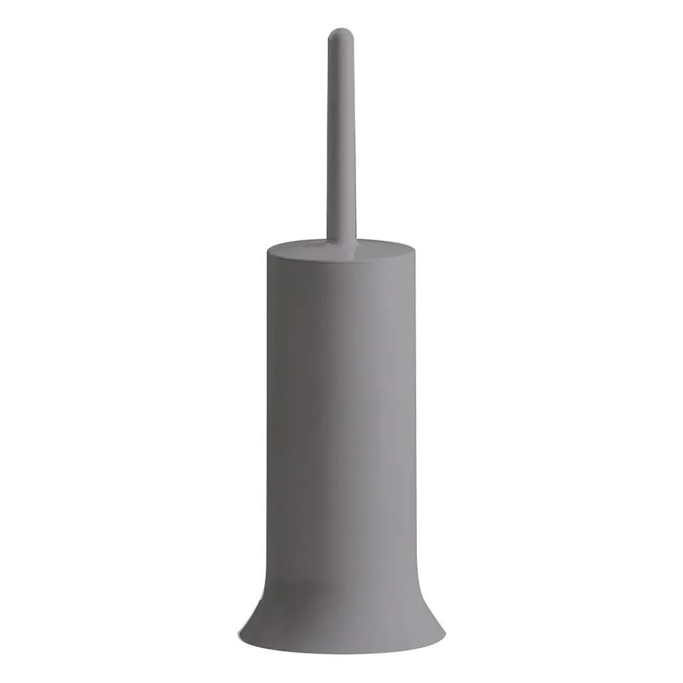 gedy-peter-porte-brosse-wc-gris image 1