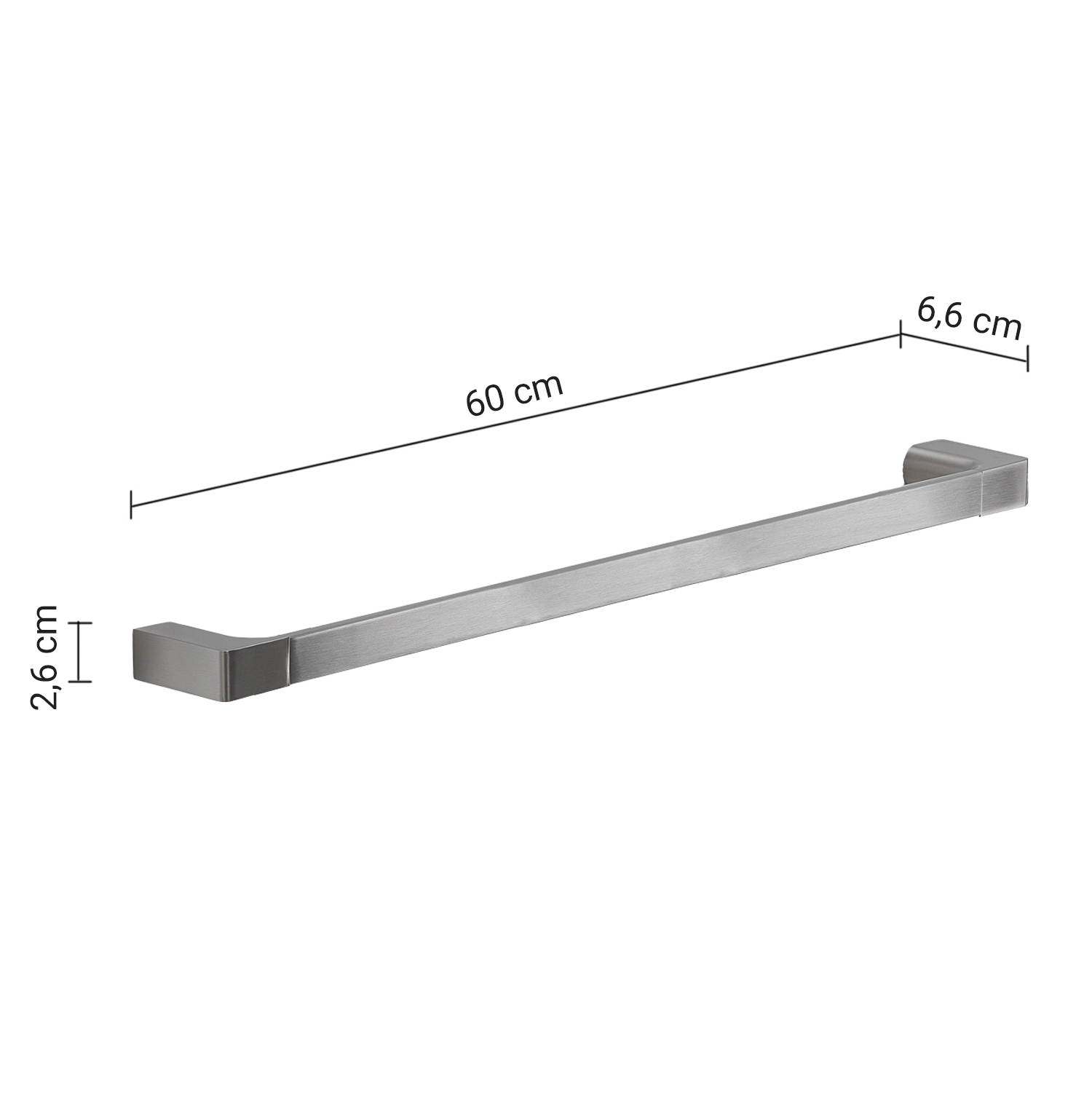 gedy-pirenei-porte-serviette-60-cm-effet-bross image 2