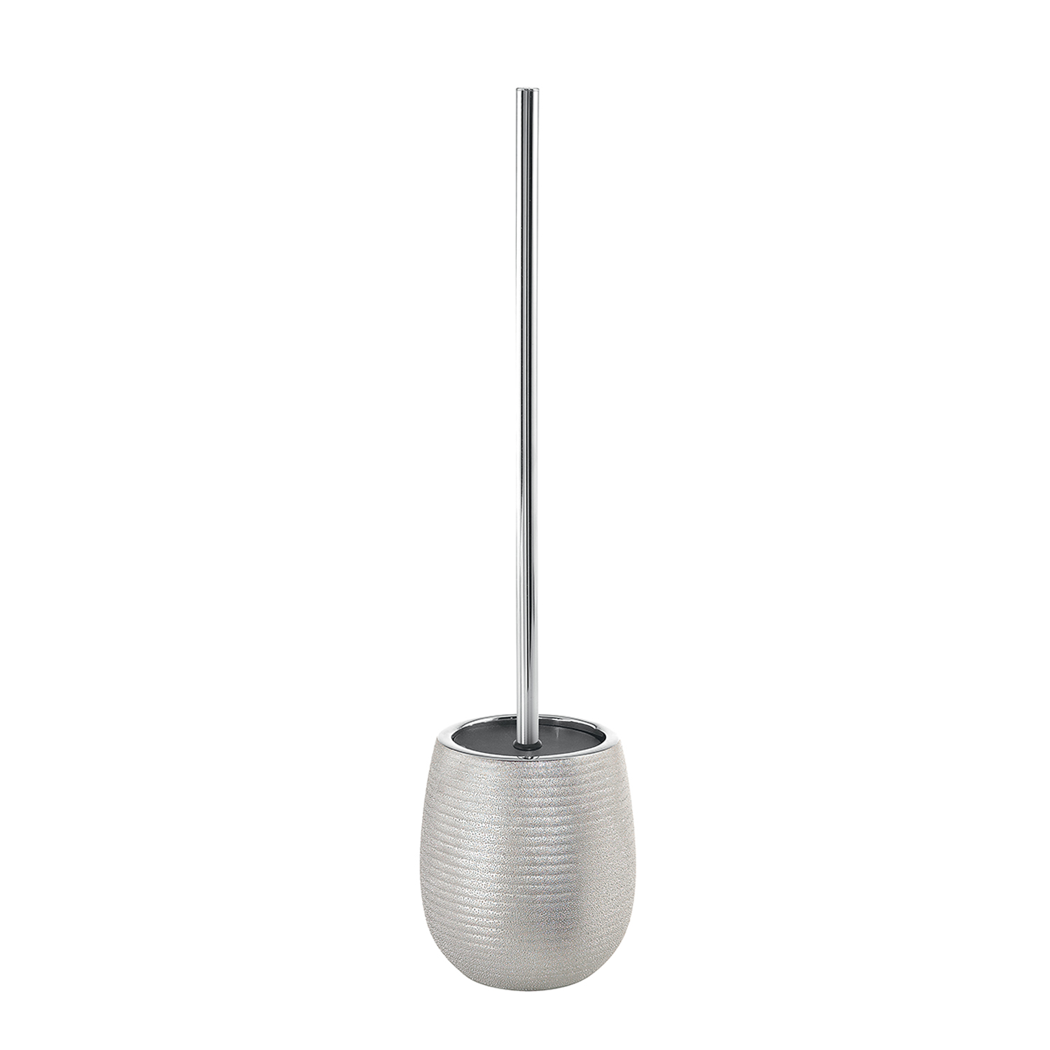 gedy-astrid-porte-brosse-wc-argent-poser image 1