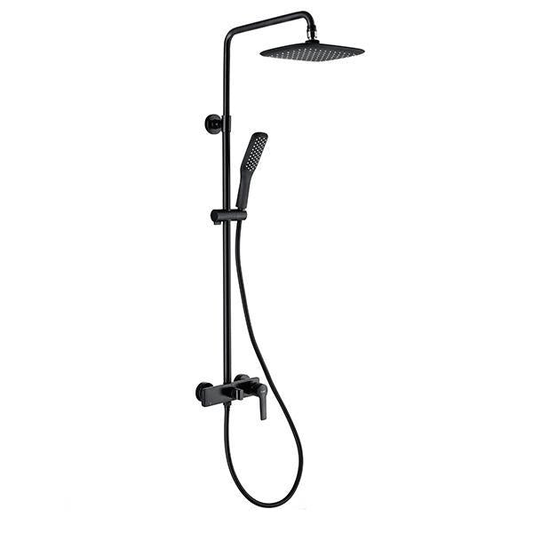 hudor-alph-e-sc1208-colonne-douche-noir-mat-pluie image 1