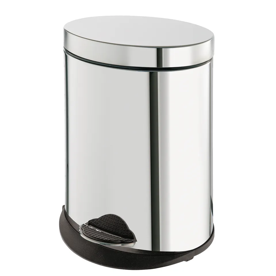 gedy-argenta-poubelle-salle-de-bain-ovale-polie image 1