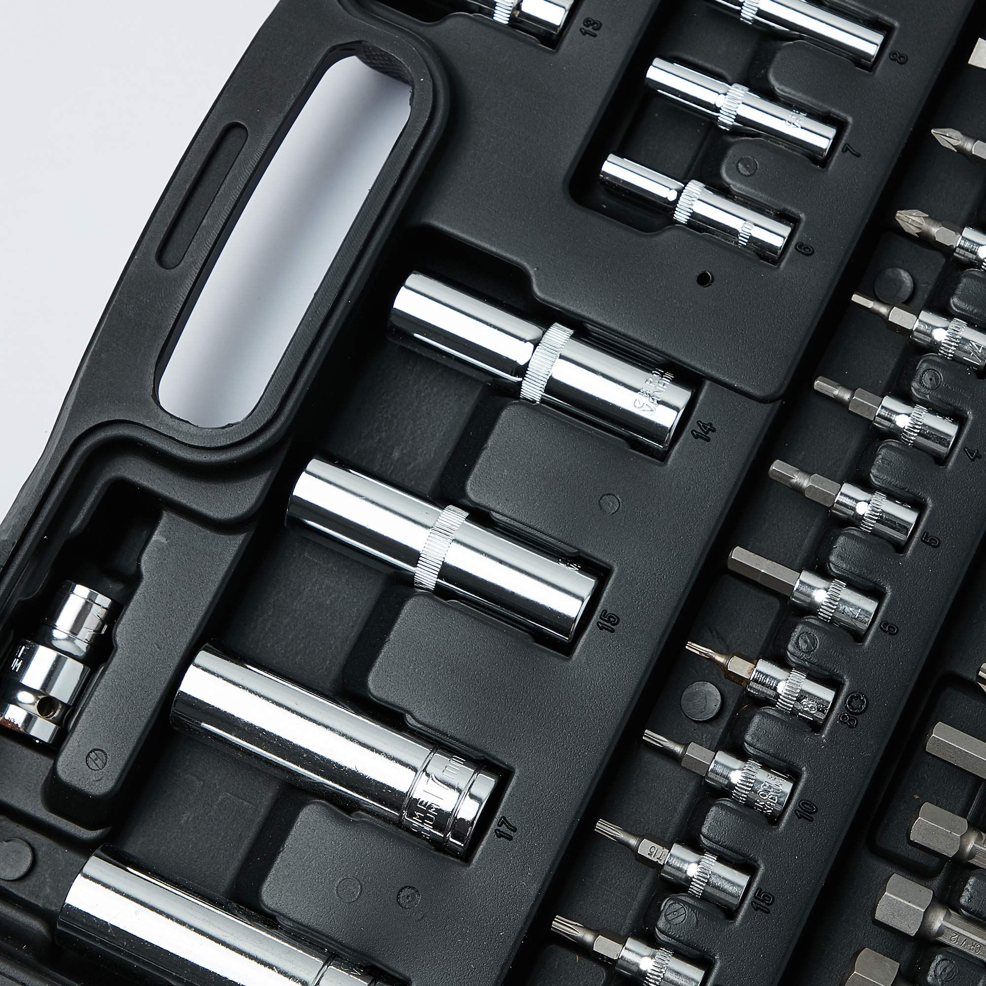 gricol-coffret-douilles-94-pi-ces-bo-te-outils-noir-chrome-vanadium image 4