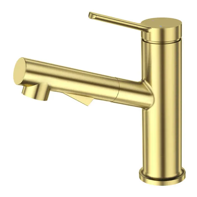 hudor-scamandre-robinet-lavabo-douchette-extractible-dor image 1