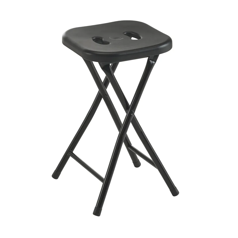 gedy-co76-tabouret-repliable-noir-mat image 1