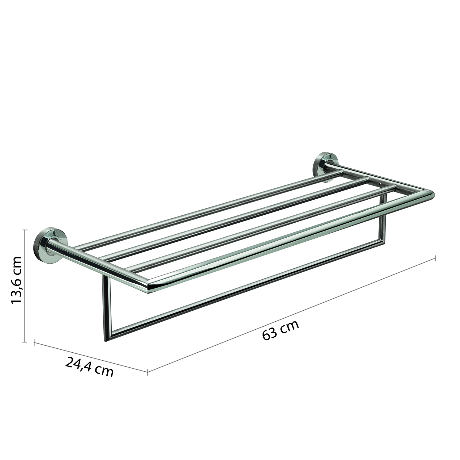gedy-project-tag-re-murale-double-porte-serviettes-2 image 2