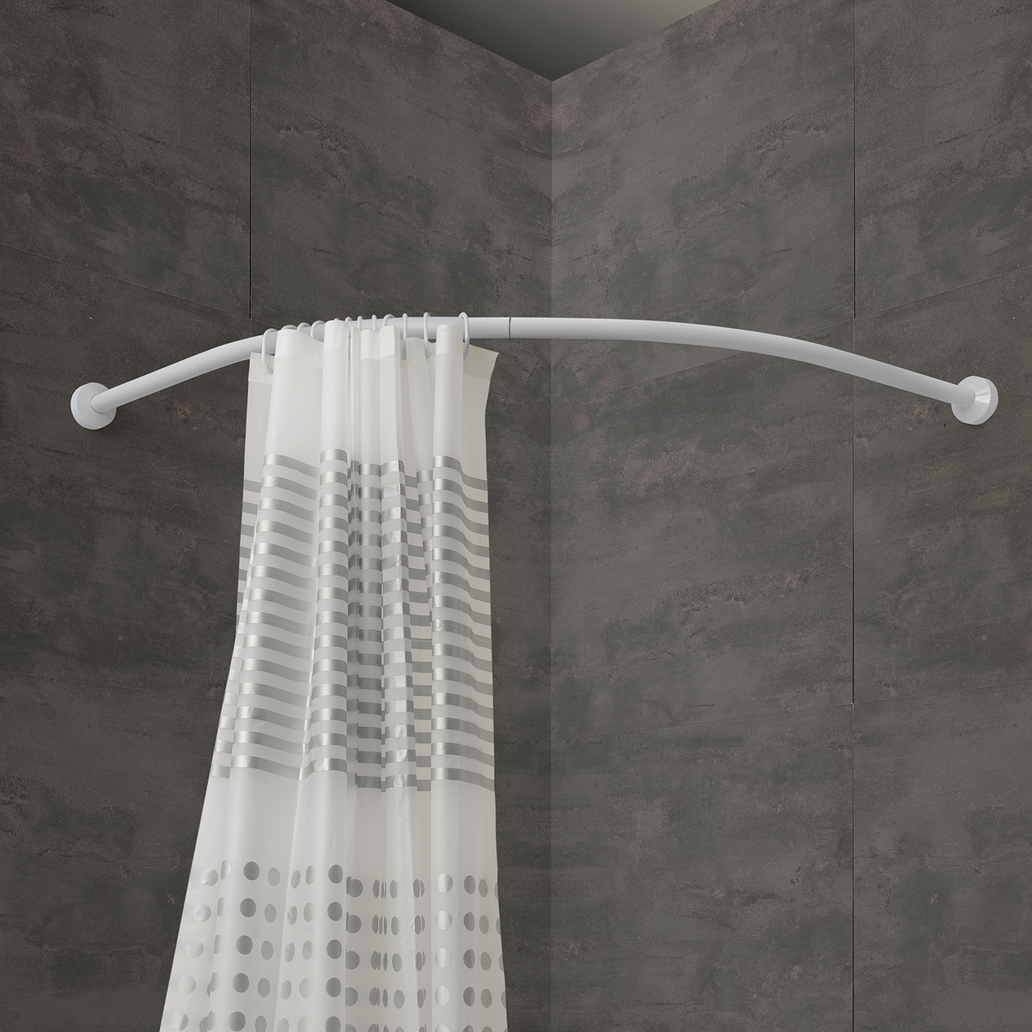 gedy-espace-douche-barre-de-douche-semi-circulaire-blanc image 3