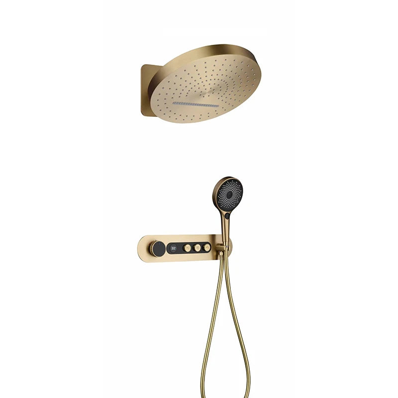 hudor-essential-ensemble-douche-thermostatique-noir-mat-encastr image 6