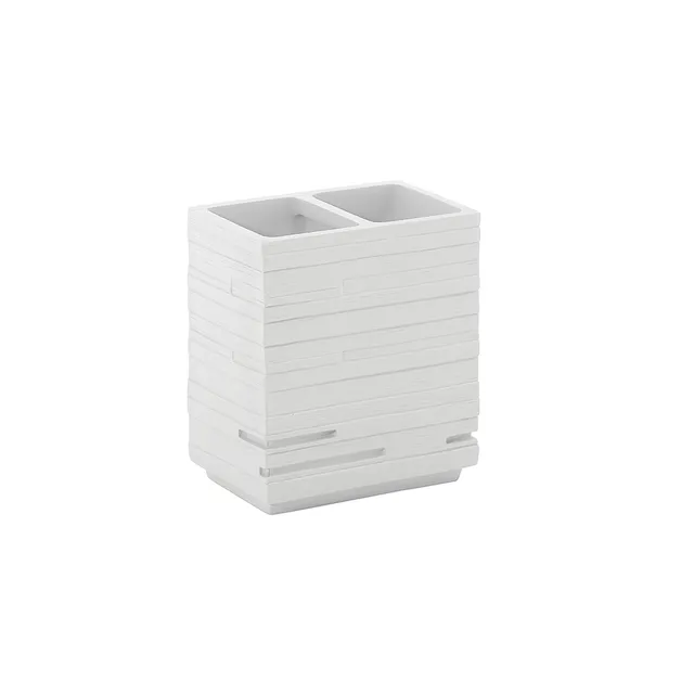 gedy-quadrotto-porte-brosse-dents-blanc-poser image 1