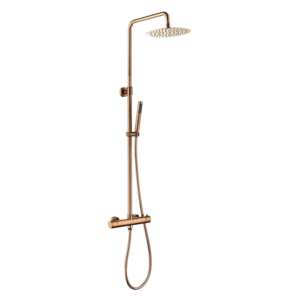 hudor-p-n-e-sc418-colonne-douche-or-rose-250-mm image 1