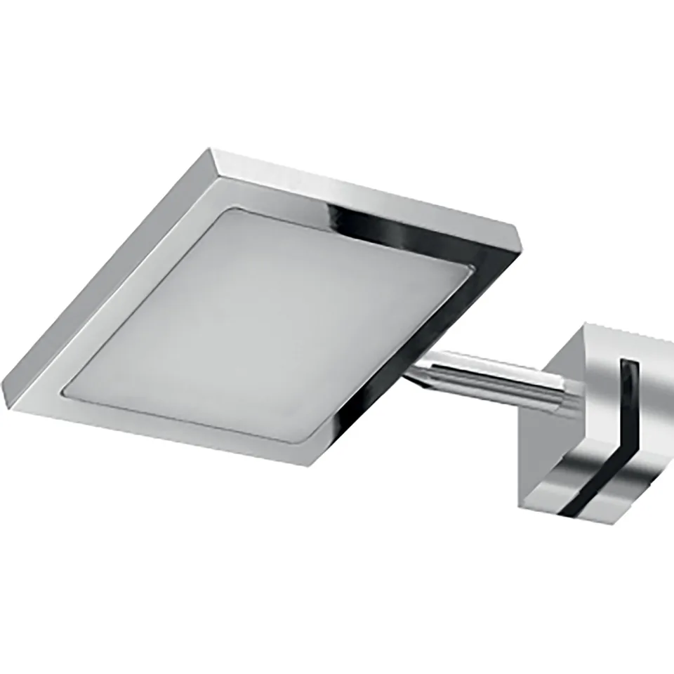 gedy-ibiza-lampe-led-chrome-pour-miroir-salle-de-bain image 1