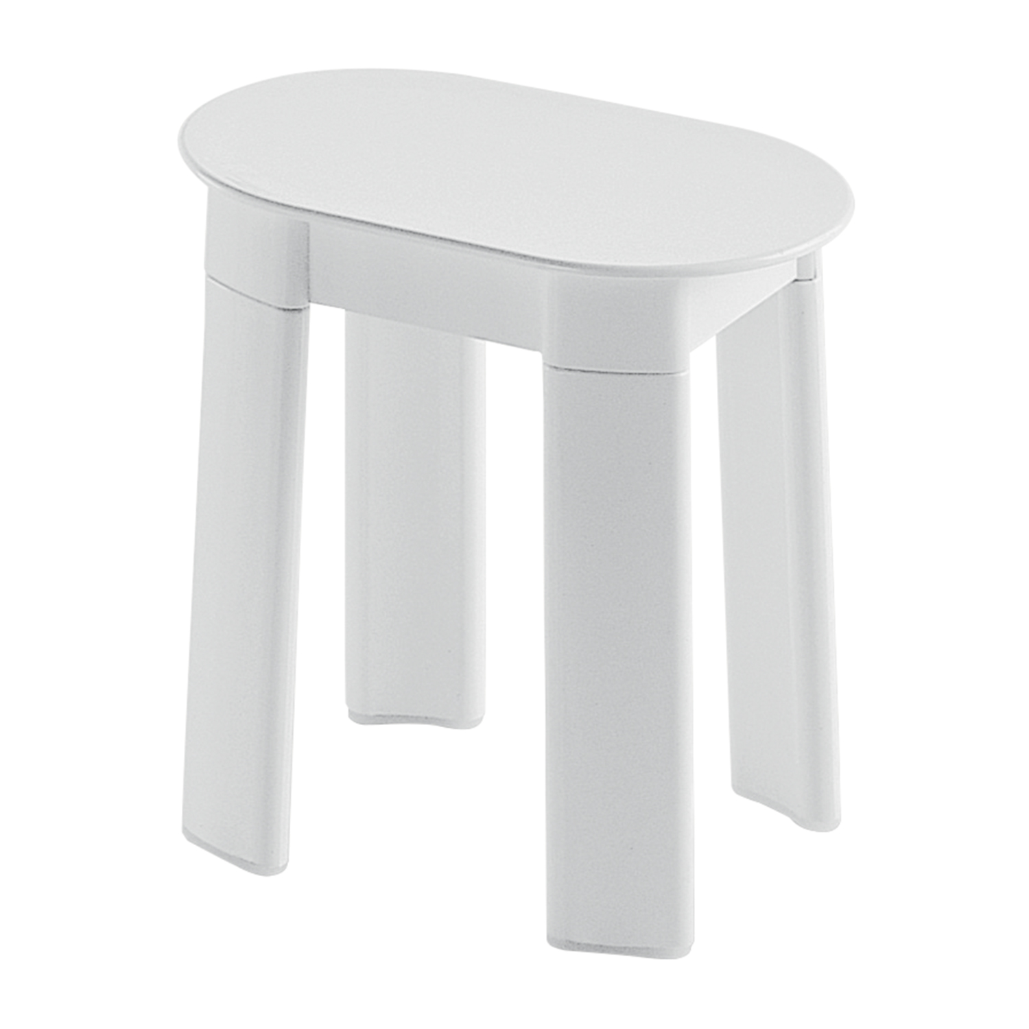 gedy-tetra-tabouret-salle-de-bain-blanc image 1