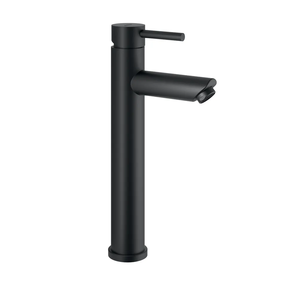 gedy-garda-mitigeur-lavabo-haut-noir-mat image 1