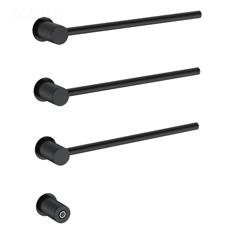 hudor-essential-s-che-serviette-mural-noir-mat-inox-304 image 1