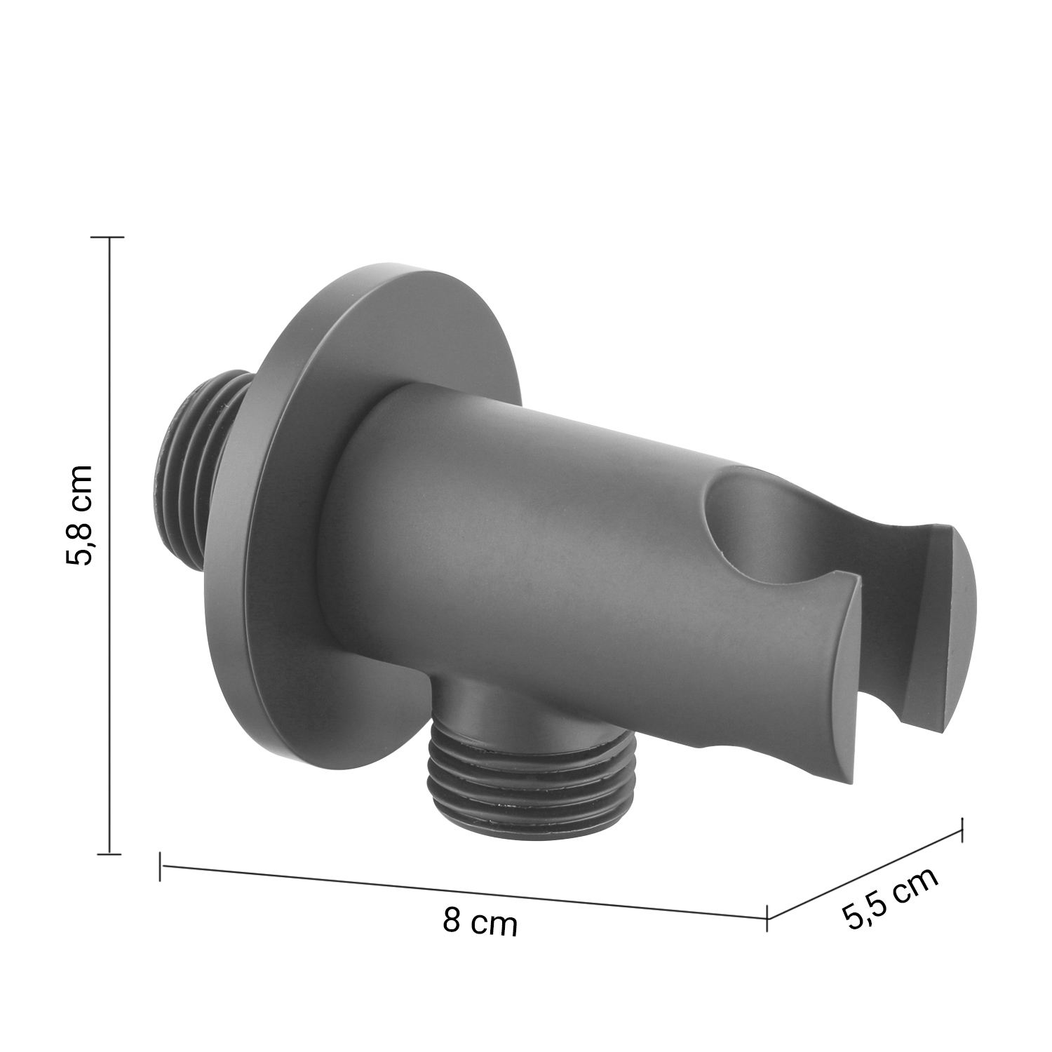gedy-high-pro-plus-06-ensemble-douche-gun-metal image 2