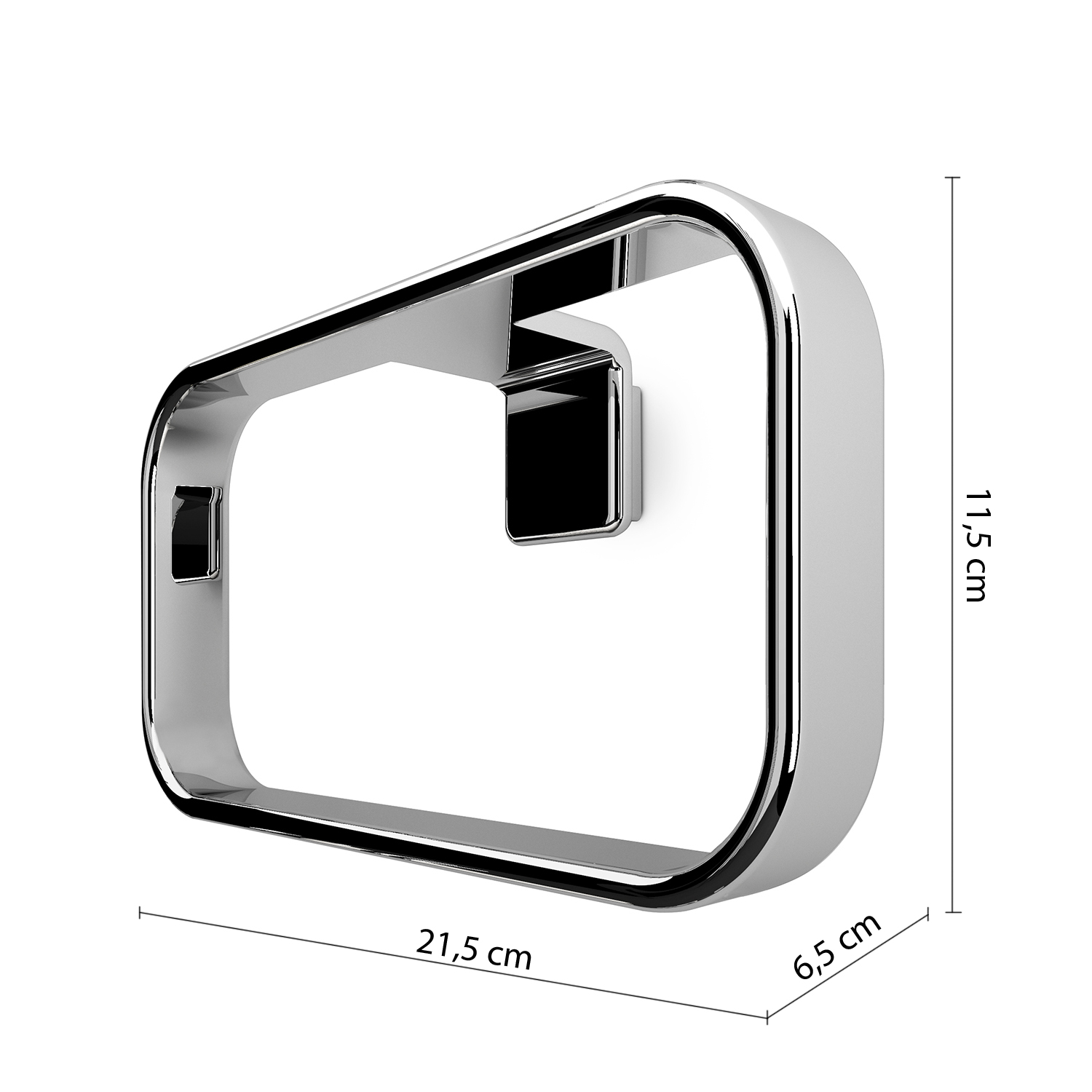 gedy-il-giglio-anneau-porte-serviette-chrome image 2