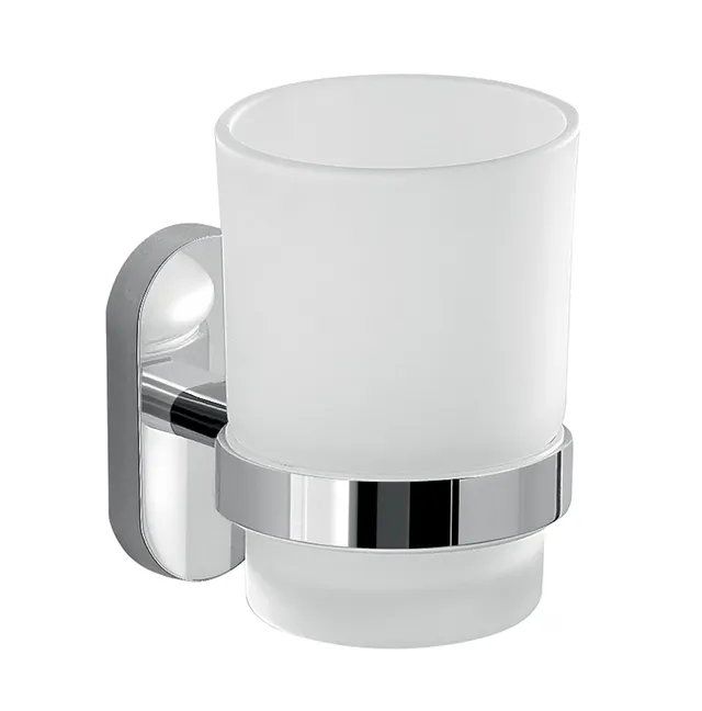 gedy-febo-porte-brosses-dents-chrome-poser image 1