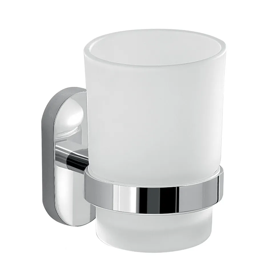 gedy-febo-porte-brosses-dents-chrome-poser image 1