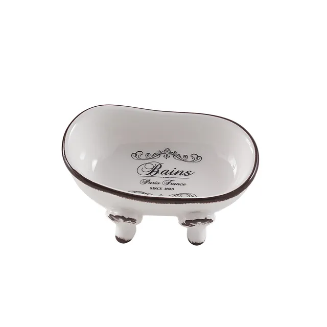 gedy-amelie-porte-savon-poser-blanc image 1