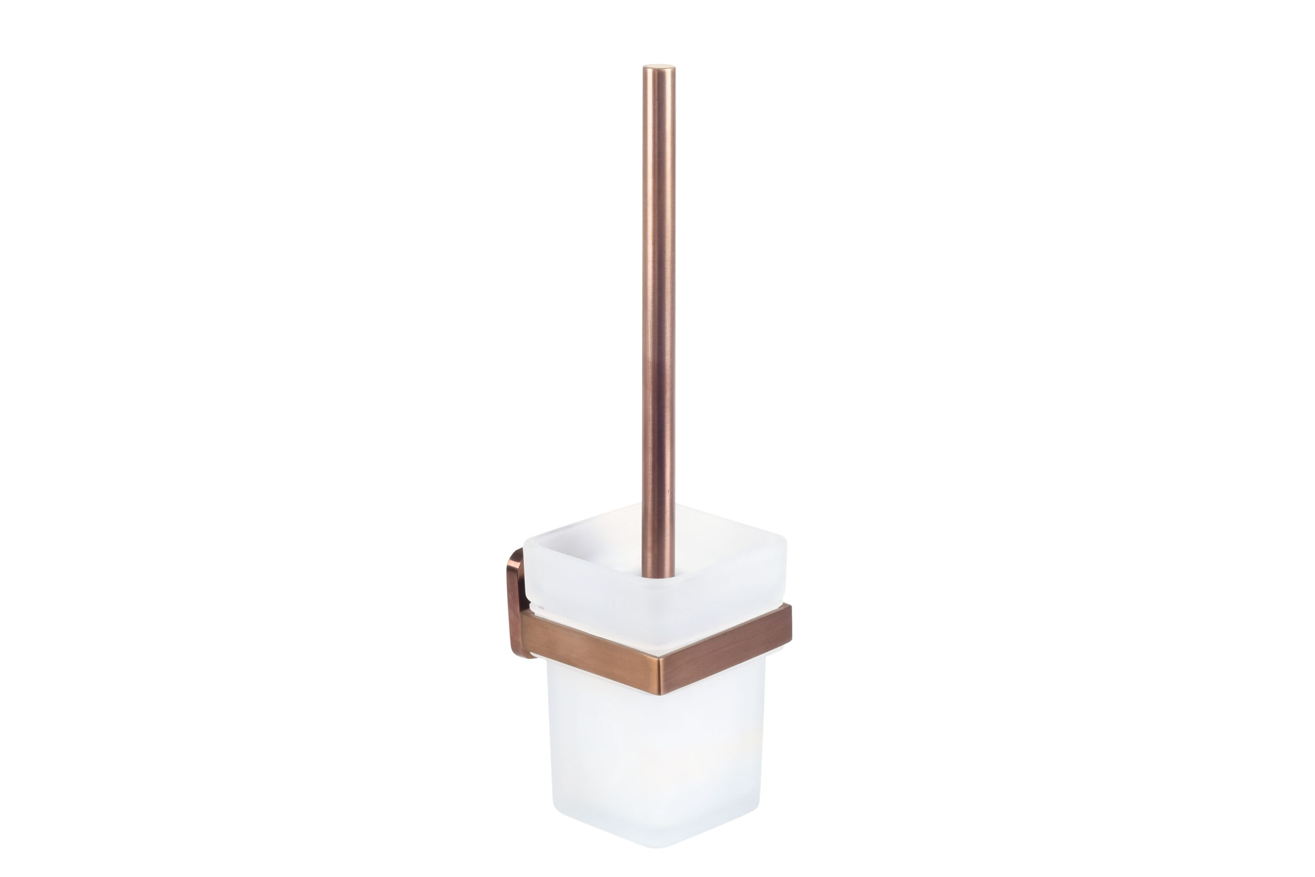 bisk-harmony-brosse-wc-cuivre-satin-avec-pot image 1
