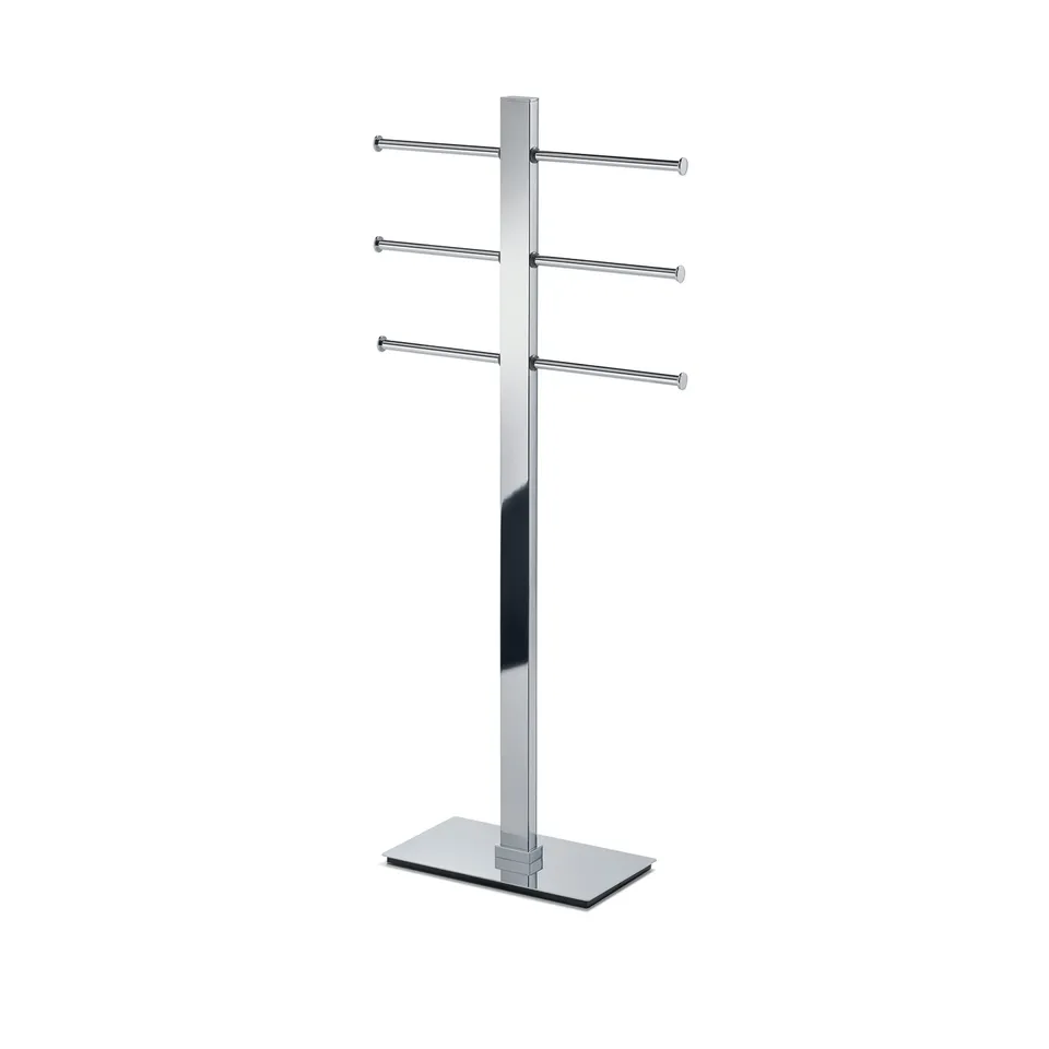 gedy-bridge-porte-serviettes-sur-pied-chrome-2 image 1
