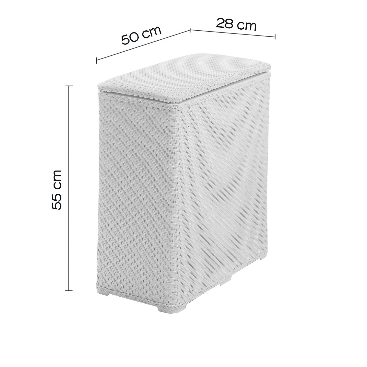gedy-ambrogio-panier-linge-70-l-blanc image 2