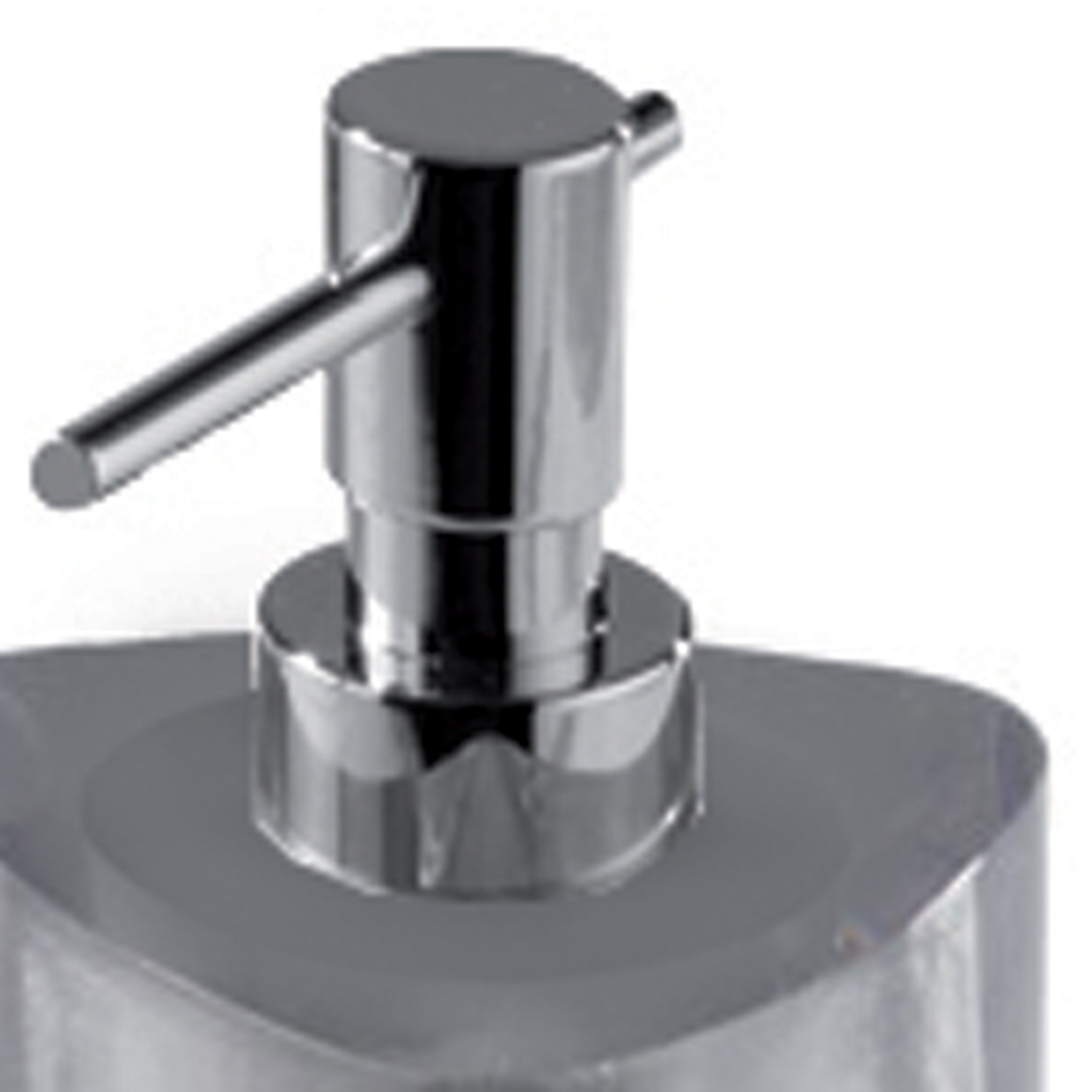gedy-twist-distributeur-de-savon-argent-poser image 3