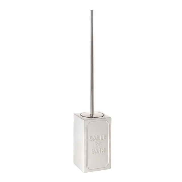 gedy-vivienne-porte-brosse-wc-blanc-poser image 1