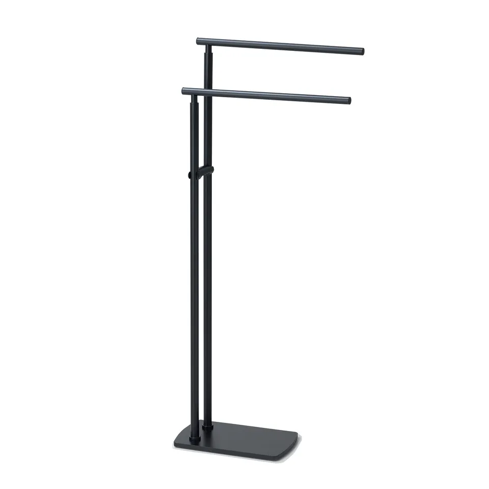 gedy-florida-porte-serviettes-sur-pied-noir-mat image 1